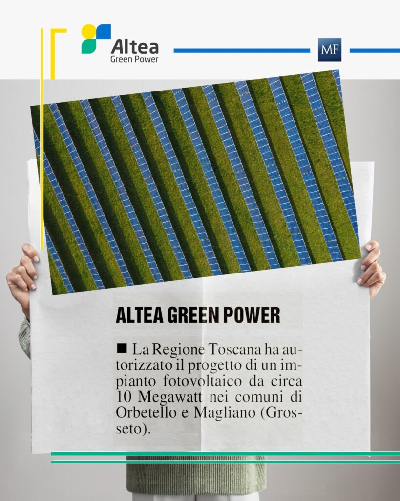 solar PV Tuscany